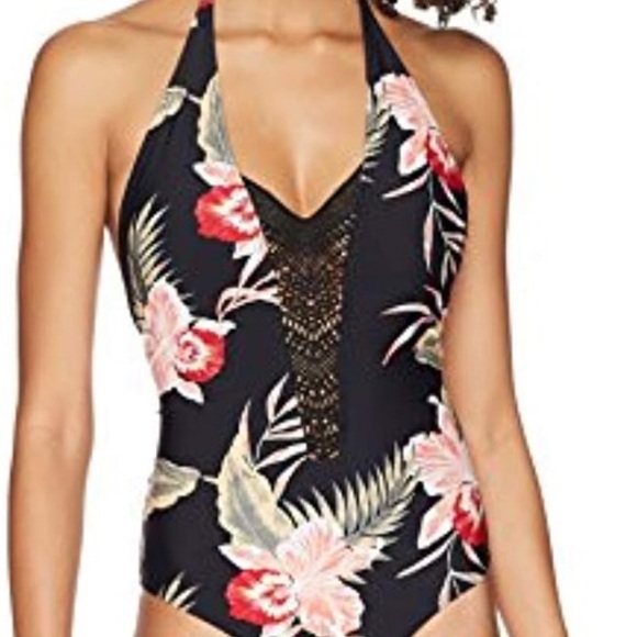 Roxy Women's Sea Lovers One Piece Swimsuit - Picture 1 of 8